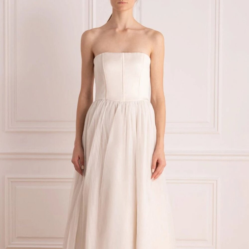 Brunello Cucinelli, Beige silk dress